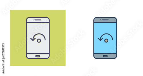 Restart Phone Vector Icon