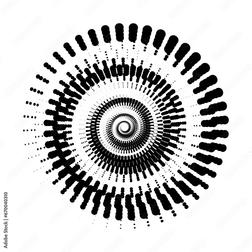 Spiral Dynamic abstract logo. Spinning Circle shape. Vector illustration Spiral Dynamic abstract logo. Spinning Circle shape. Vector illustration