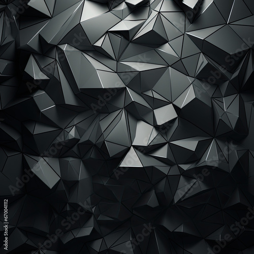 Modernes Hintergrundbild in metallic und Polygon