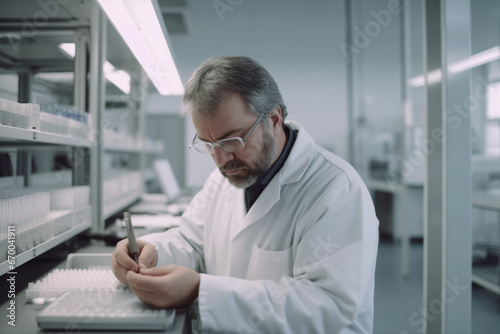 scientist in laboratory