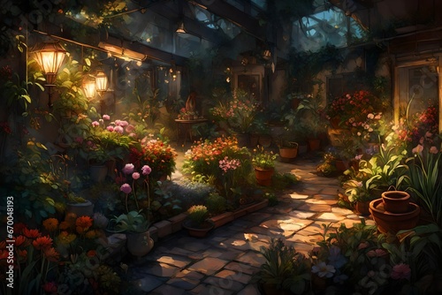 A beautiful garden 