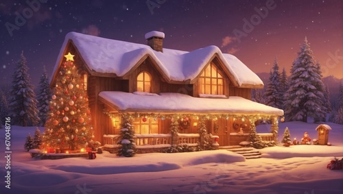 A cozy and warm Christmas home 2