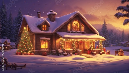 A cozy and warm Christmas home 9