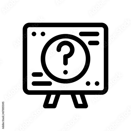 presentation line icon