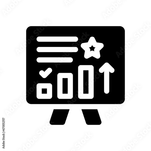 presentation glyph icon