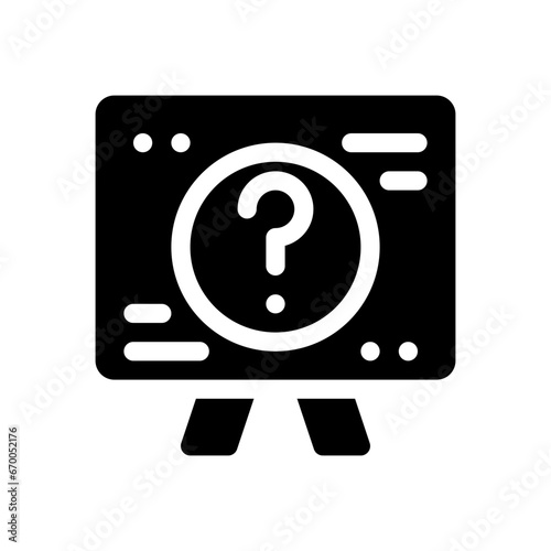 presentation glyph icon