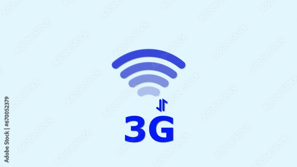 3G network icon, Wireless network, mobile technology concept, data communication 3G network icon, Wireless network, mobile technology concept, data communication