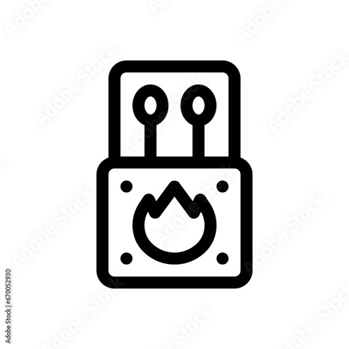 matchbox line icon