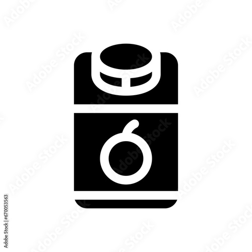 carton box glyph icon