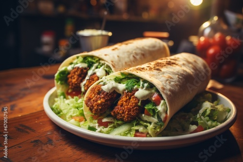 falafel sandwich