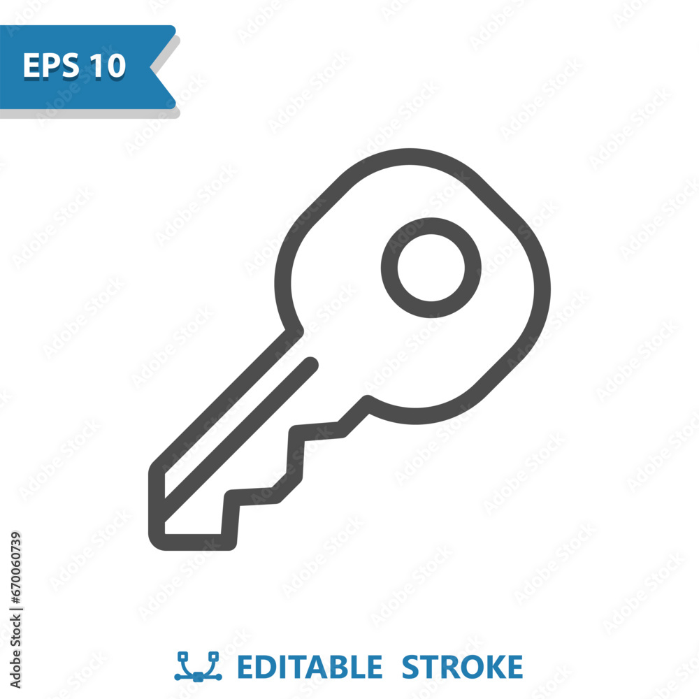 Key Icon. Lock, Unlock Key Icon. Lock, Unlock