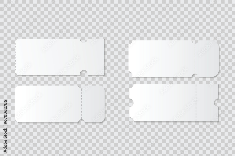 realistic ticket mockup eps 10 realistic ticket mockup eps 10