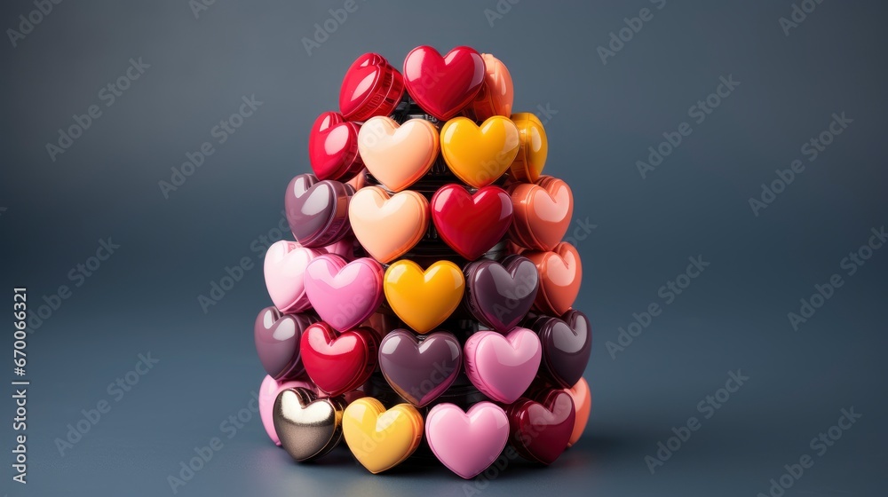 Toy Car Hearts On Gray Background, Background Image, Valentine Background Images, Hd Toy Car Hearts On Gray Background, Background Image, Valentine Background Images, Hd