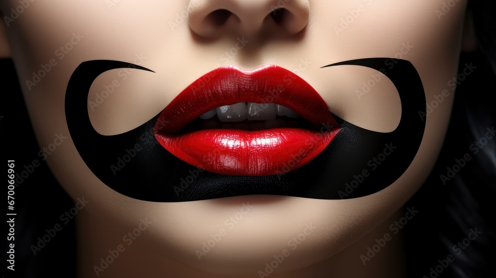 Valentine Heart Kiss On Lips Makeup, Background Image, Valentine Background Images, Hd Valentine Heart Kiss On Lips Makeup, Background Image, Valentine Background Images, Hd