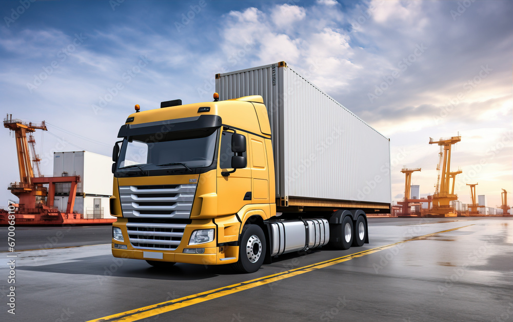Global freight express concept scene,created with Generative AI tecnology. Global freight express concept scene,created with Generative AI tecnology.