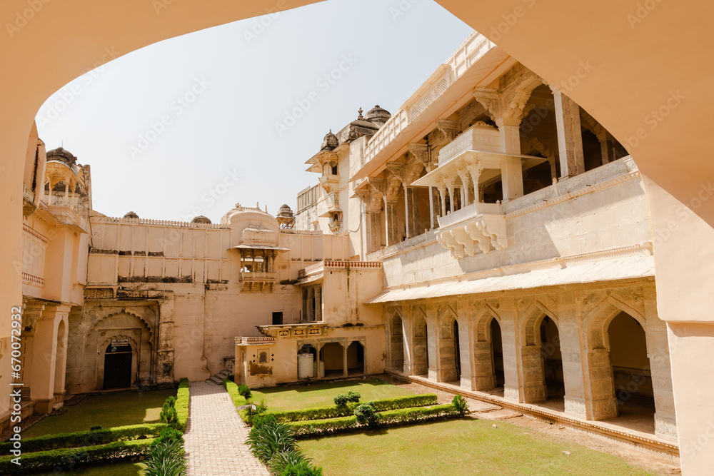 Fototapeta premium Bundi Palace In Rajasthan, India