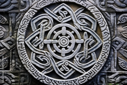 Celtic Knotwork and Spirals.