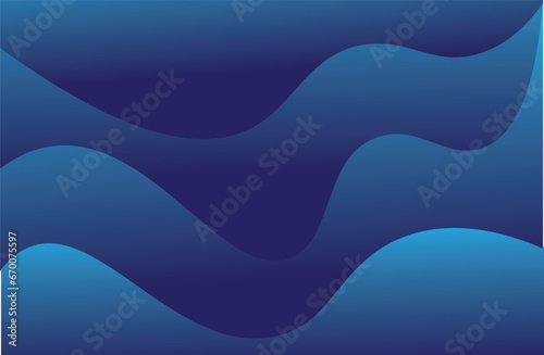 abstract Colorful blue corporate background. premium colorful wavy background.