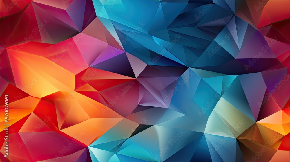 seamless pattern with Abstract geometric background with colorful triangles. seamless pattern with Abstract geometric background with colorful triangles.