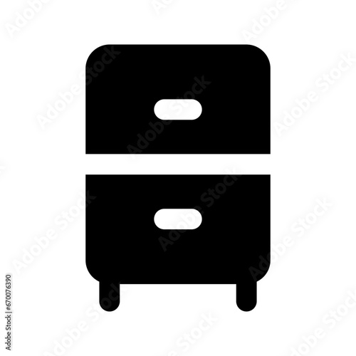 cabinet line icon