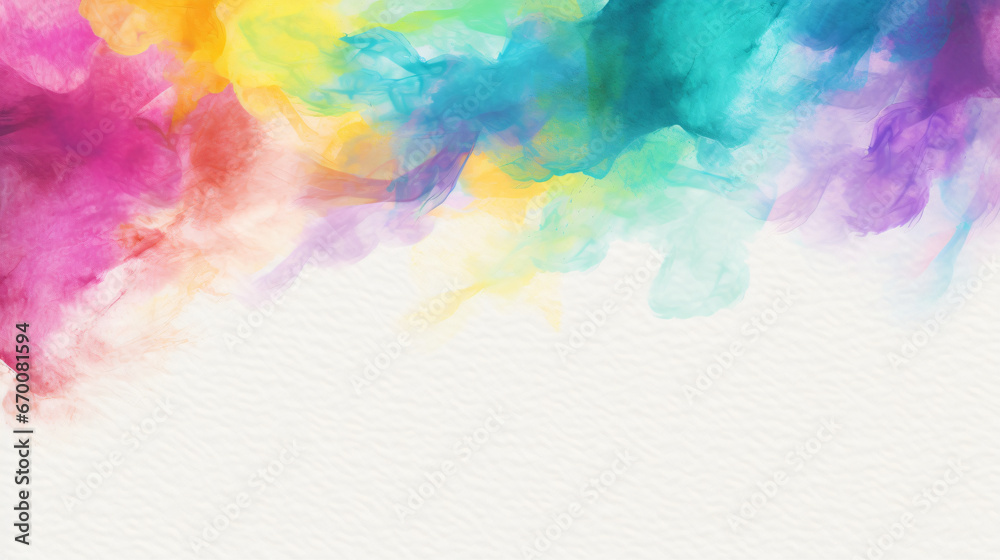 colorful water color background with splash details