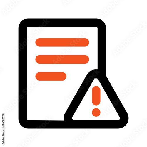 risks line icon