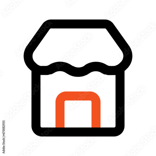 marketplace line icon