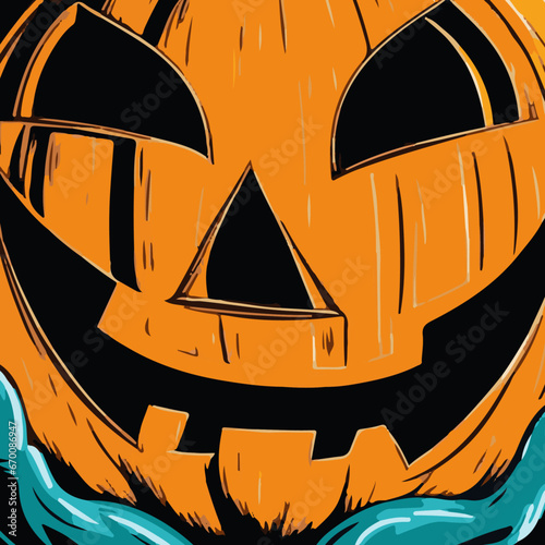 Smily Halloween pumpkin
