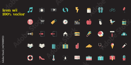 icon, set, vector, web, business, symbol, sign, design, icons, internet, media, logo, computer, website, illustration, phone, home, arrow, network, button, social, travel, mobile, seo, flat