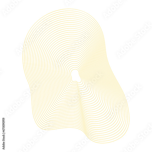 Abstract Wave Wireframe