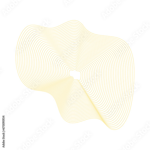 Abstract Wave Wireframe