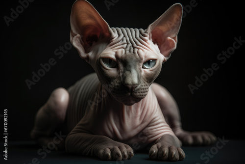 Sphynx cat - Generative AI