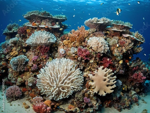 Corals And Sea Anemones In The Ocean