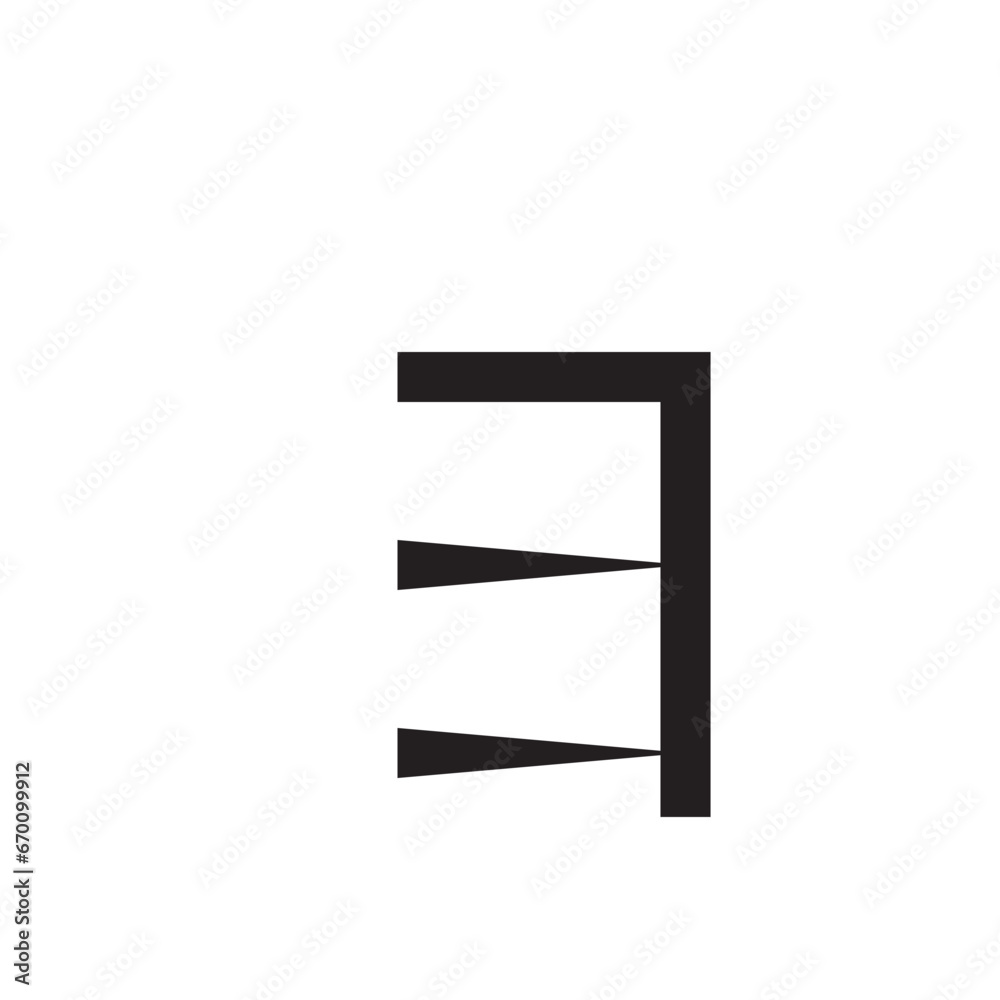 Japanese alphabet katakana icon flat style Japanese alphabet katakana icon flat style
