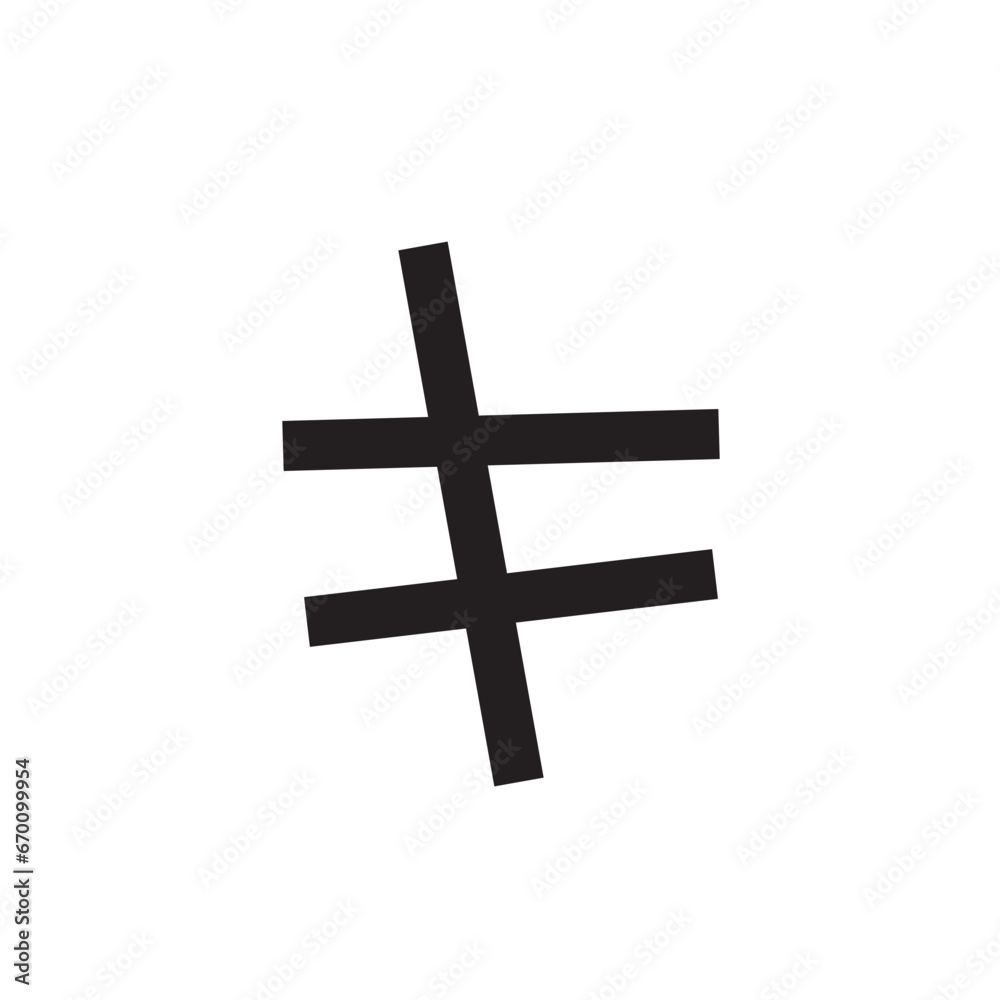 Fototapeta premium Japanese alphabet katakana icon flat style