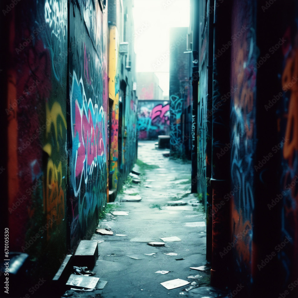 Naklejka premium Calle