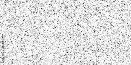 Cold gray and white abstract grunge wall texture. Rock surface with backdrop marvel floor design.  Macro Stone rough granite surface. Vector material closeup design in white background 