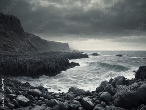 Playa rocosa