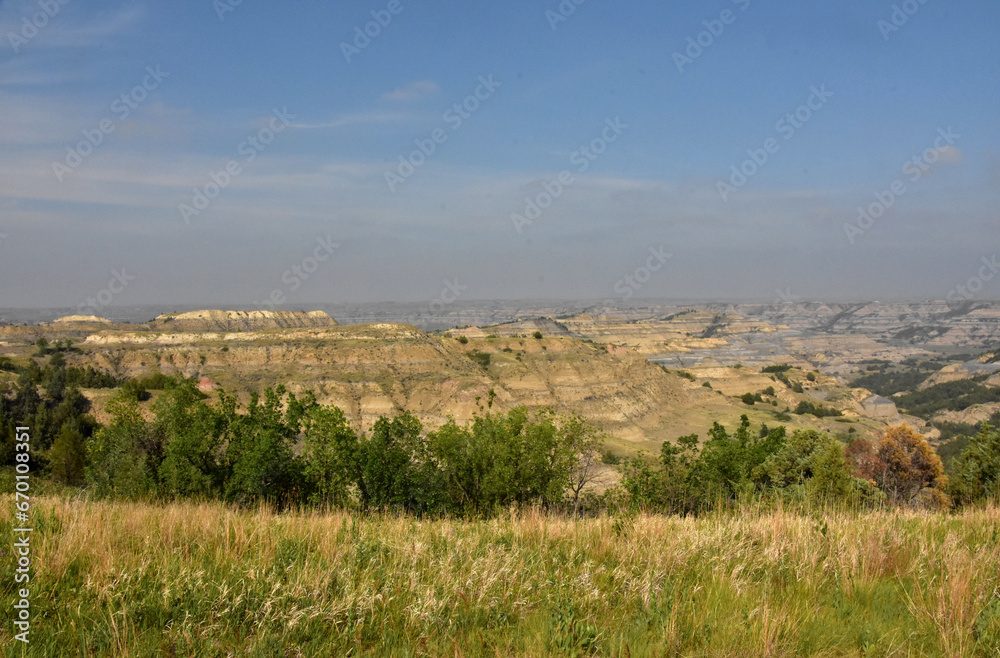 Views in North Unit of Theodore Roosevelt National Park