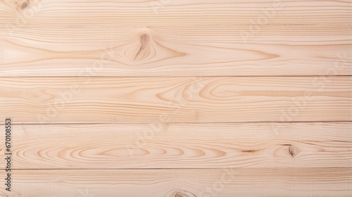 Wallpaper Mural Natural light colored wood plank background Torontodigital.ca