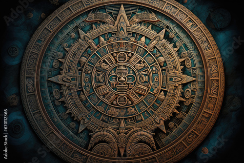 The Mayan Calendar - Generative AI 