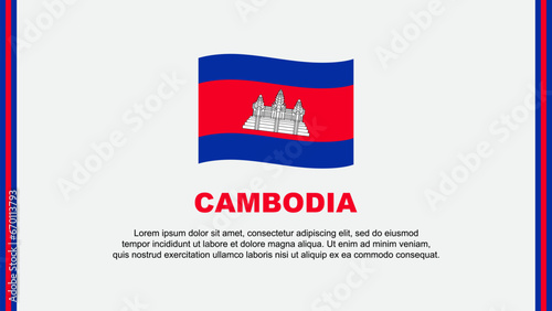 Cambodia Flag Abstract Background Design Template. Cambodia Independence Day Banner Social Media Vector Illustration. Cambodia Cartoon Free Download Cambodia Flag Abstract Background Design Template. Cambodia Independence Day Banner Social Media Vector Illustration. Cambodia Cartoon - GFXLoad