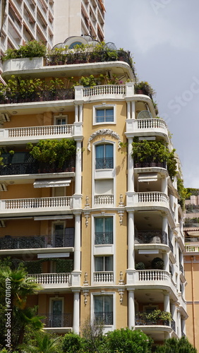 A house in Monaco-Ville in the month of June