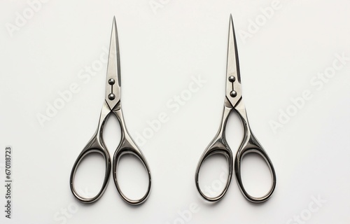 pair of scissors on a table