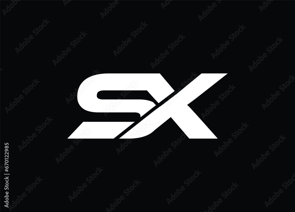 SX LETTER LOGO AND MONOGRAM LOGO SX LETTER LOGO AND MONOGRAM LOGO