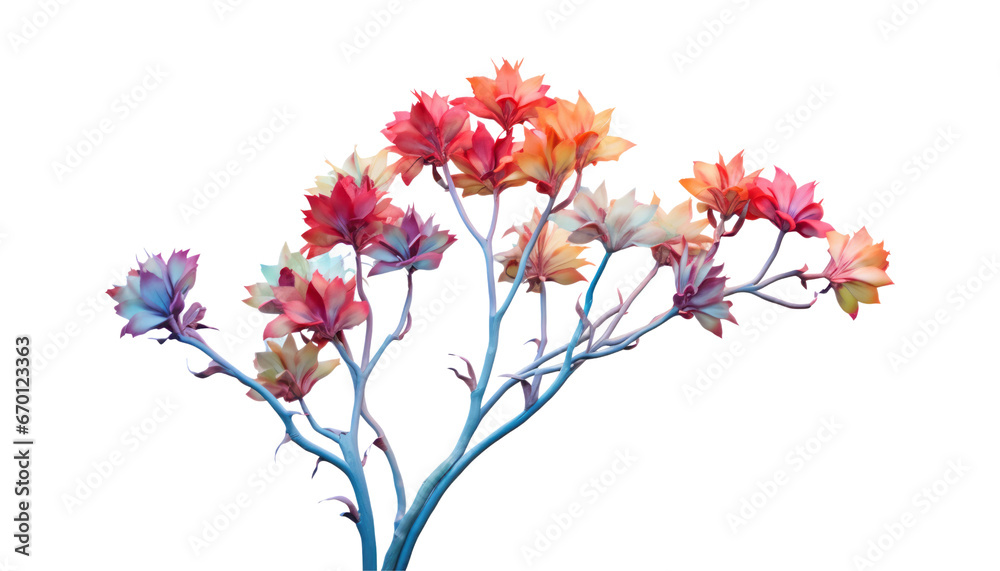 red and blue flowers isolated on transparent background cutout red and blue flowers isolated on transparent background cutout