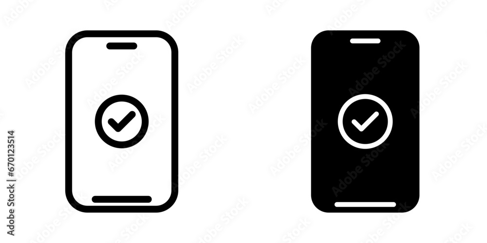 Mobile Phone Icon. symbol for mobile concept and web design. vector illustration Mobile Phone Icon. symbol for mobile concept and web design. vector illustration