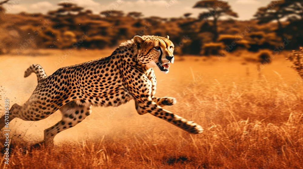 The Graceful Cheetah: Capturing the Speed and Elegance of Africa's Swift Predator