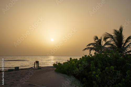 Sunrise at Isabela, Puerto Rico