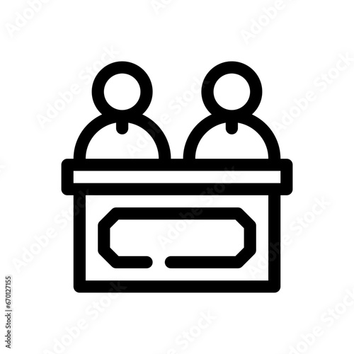 interview line icon